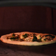 A delicious sourdough pizza at Estelle Dining in Berlin, Germany on April 16, 2020.